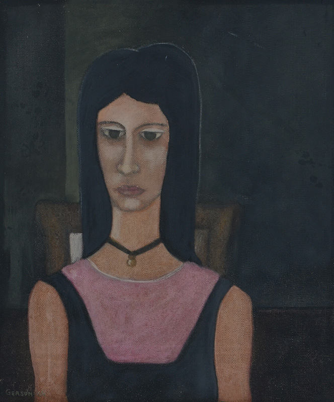 GERSON DE SOUZA - A Galêga - ose - 55 x 46 - Rio 1964 - foto 2 de 4