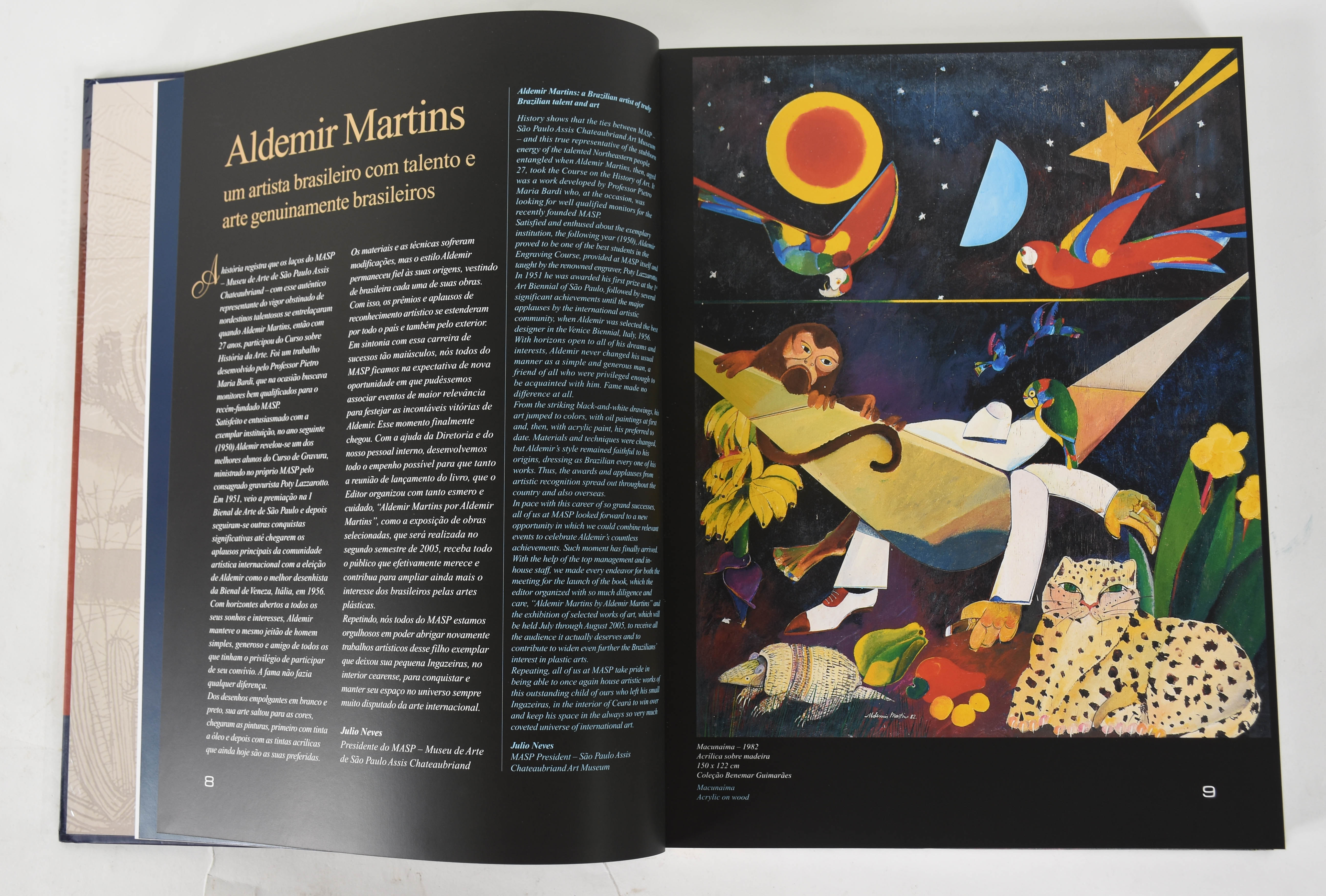 Livro - ALDEMIR MARTINS ( 1922/2003) - foto 2 de 4