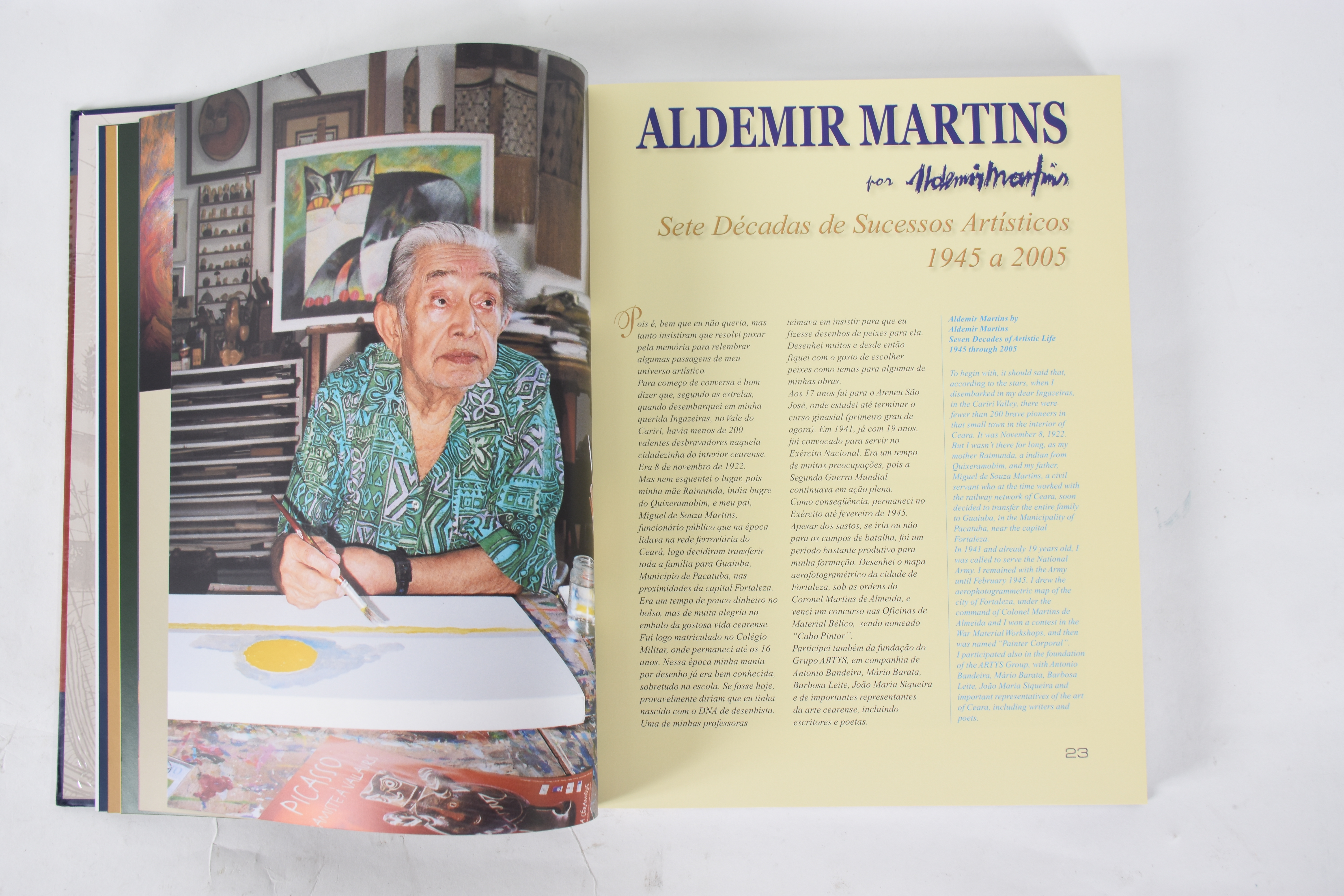 Livro - ALDEMIR MARTINS ( 1922/2003) - foto 4 de 4