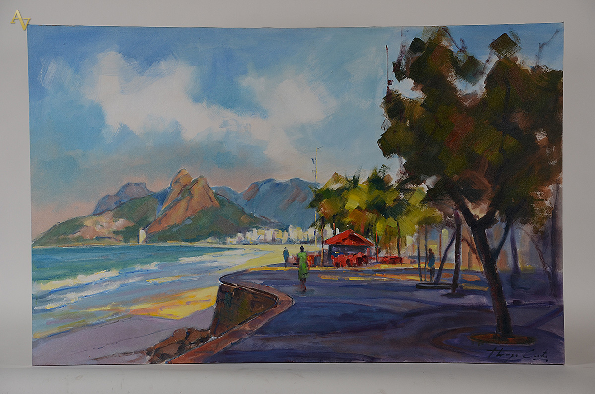 THIAGO CASTRO - Praia de Ipanema - ost - 97 x 152 - foto 1 de 4
