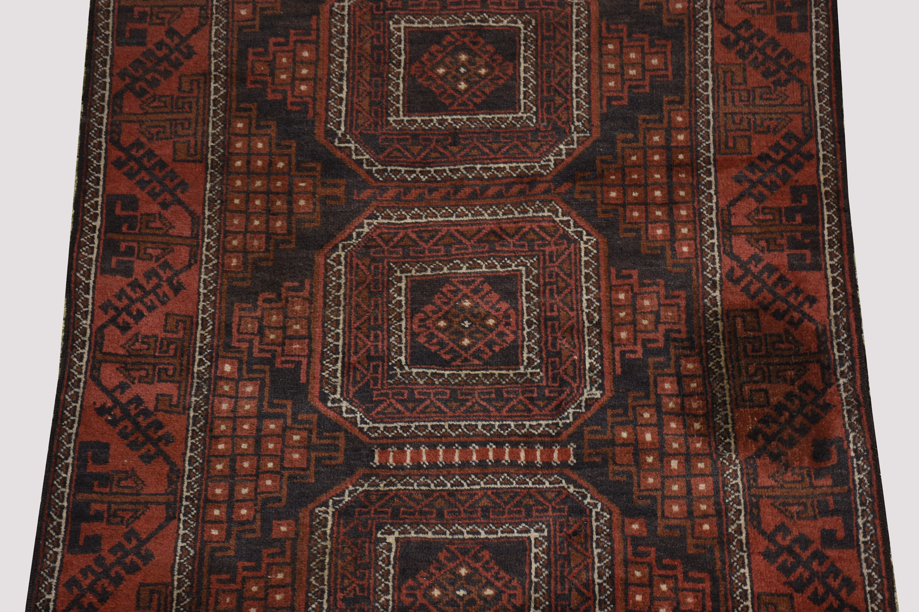 Tapete Afghan (partes rapé) - foto 2 de 3