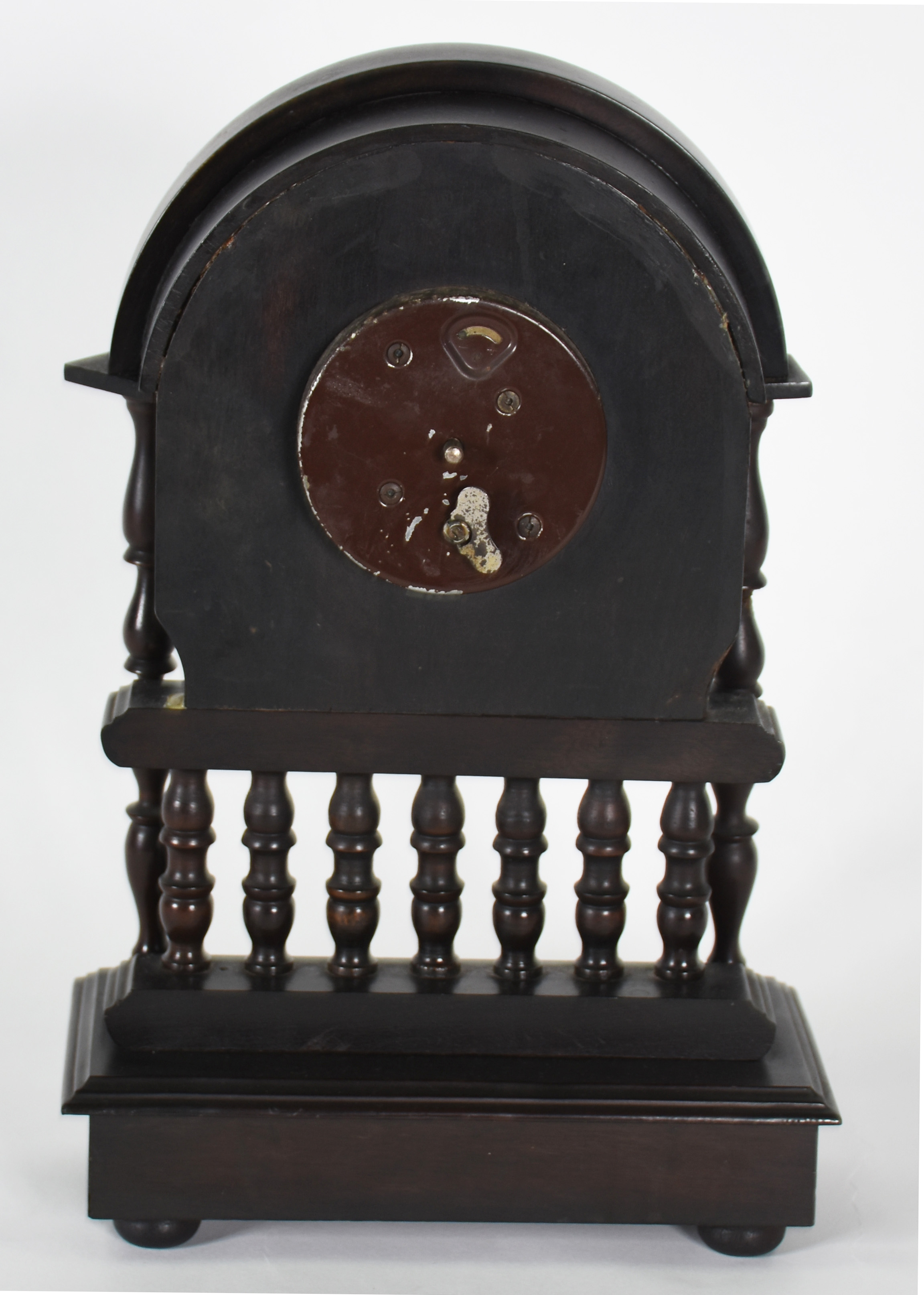 Relógio de mesa Zimmermann com caixa de madeira , à corda . - foto 5 de 6