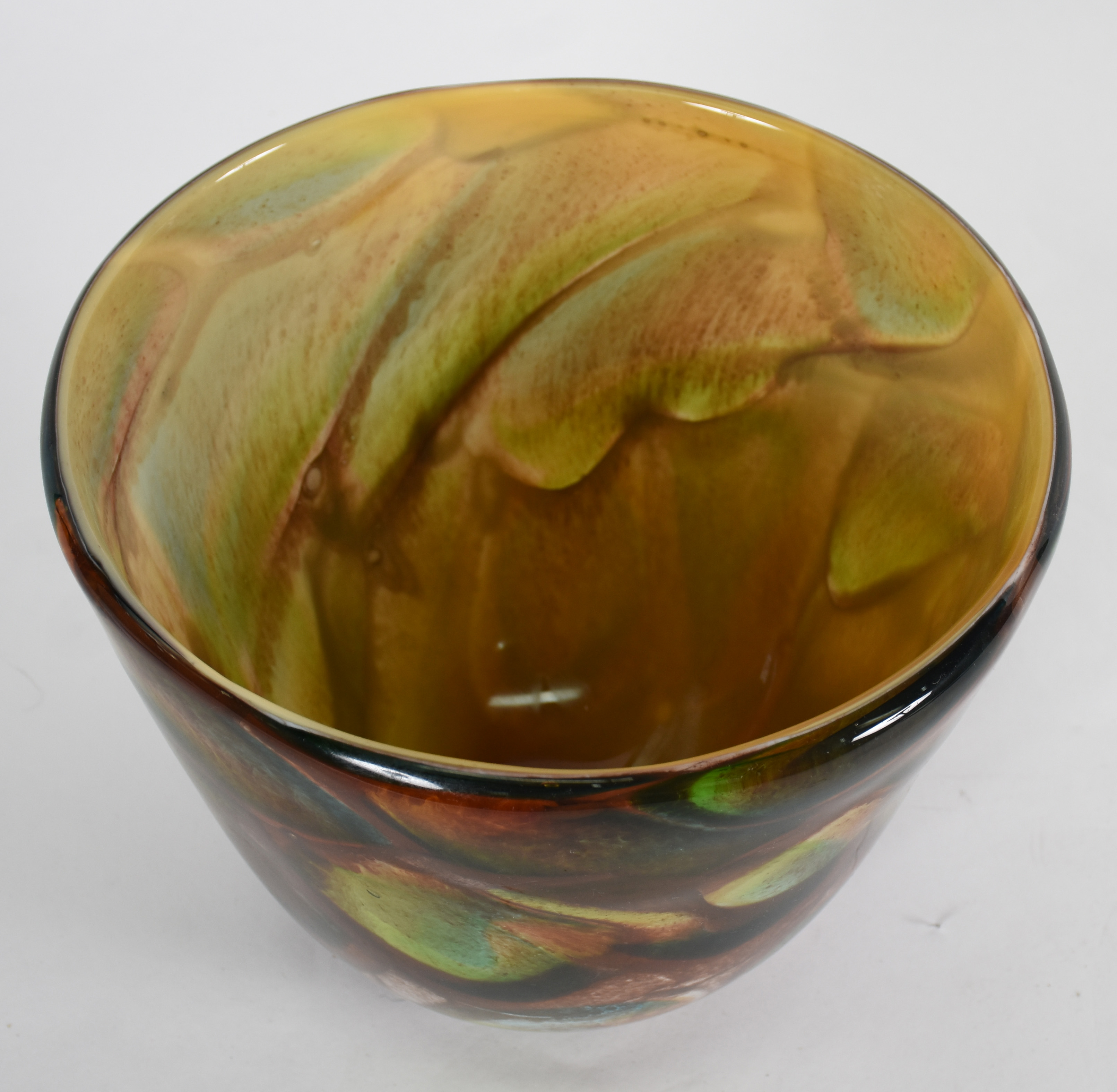 Cachepot de Murano em cores mescladas. - foto 2 de 4