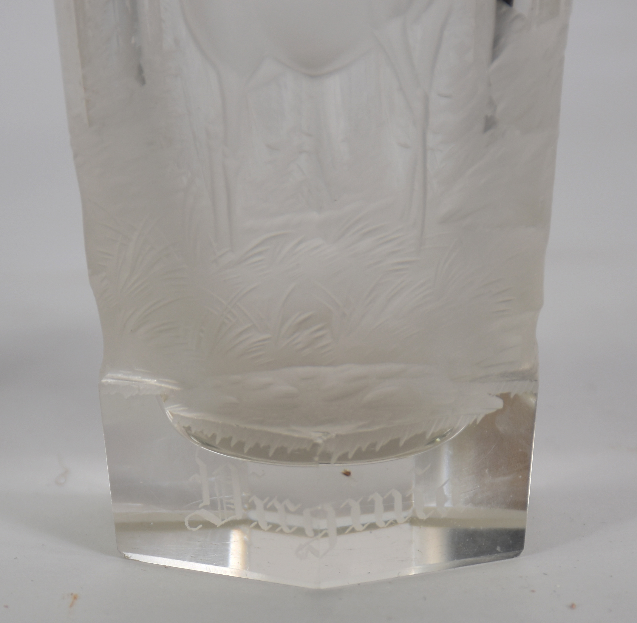 Diversas peças de cristal, sendo: Seis cálices para licor , 2 para... - foto 5 de 6