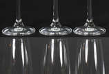 Seis flutes de cristal da Bohemia 180ml. - Seis flutes de cristal da Bohemia 180ml.