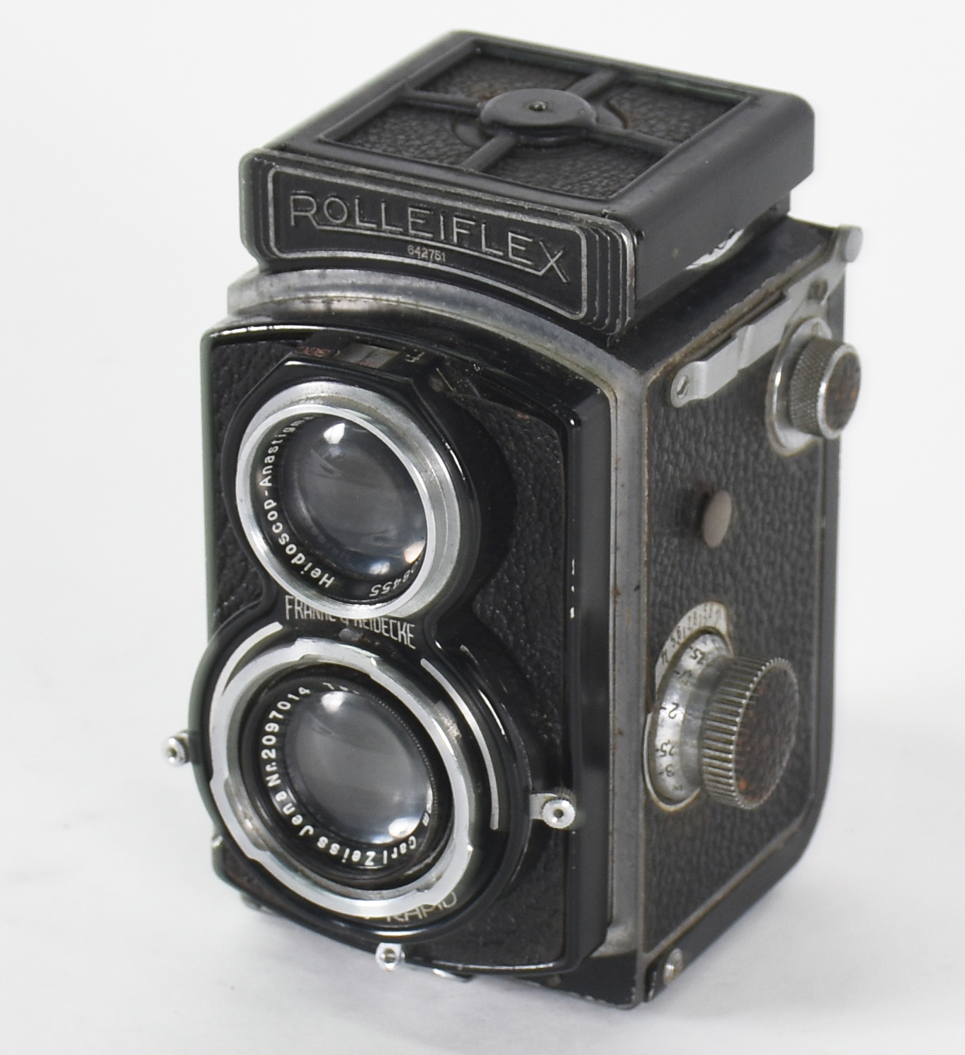 Câmera , BABY ROLLEIFLEX, conhecida como " black baby " , muito... - foto 1 de 4