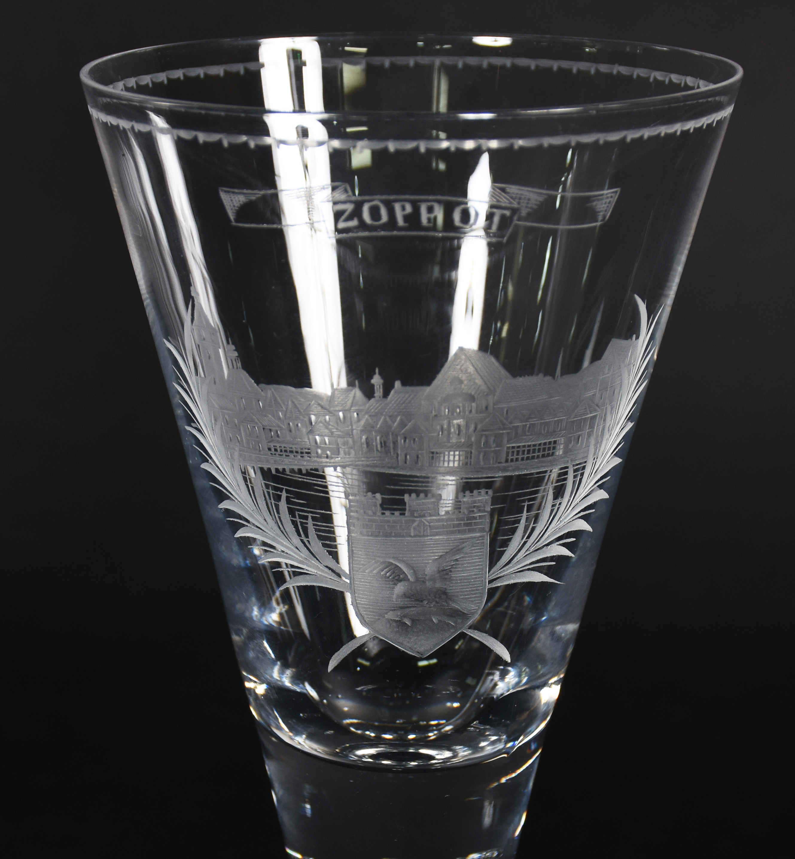 Dois cálices de cristal de coleção, ricamente decorados... - foto 5 de 6