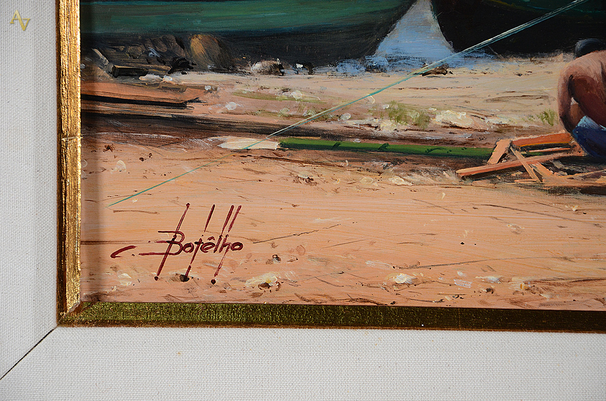RAIMUNDO BOTELHO - Barco do Maranhão - ost - 60 x 80 - foto 3 de 4