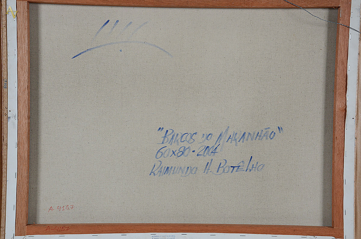 RAIMUNDO BOTELHO - Barco do Maranhão - ost - 60 x 80 - foto 4 de 4