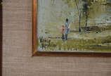 WANDA BASILIO - Paisagens - 2 quadros - ost - 1... - WANDA BASILIO - Paisagens - 2 quadros - ost - 19 x 33 / 19 x 27