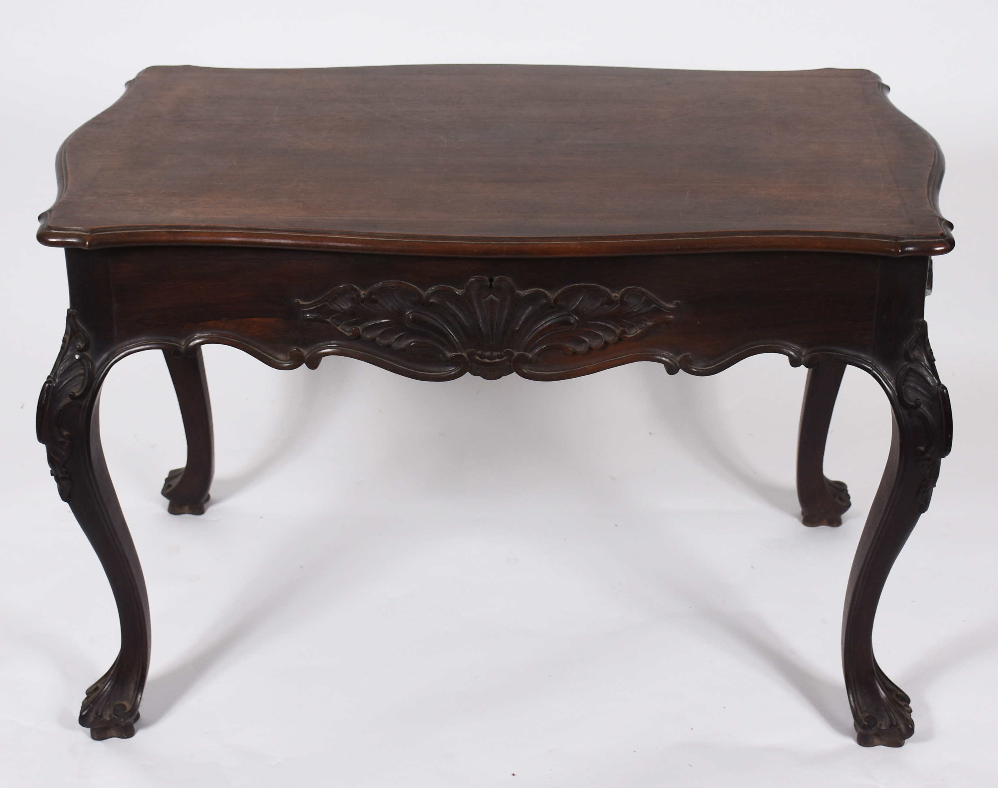 Mesa porta faqueiro – Madeira de jacarandá - Estilo D. José, tampo de... - foto 3 de 3