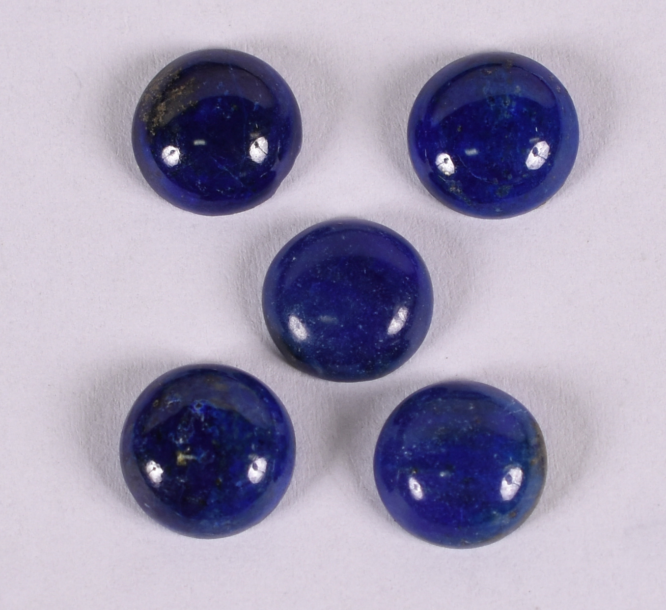 Cinco pedras Lápis lázuli , 16 ct . ( Por questão de segurança a peça... - foto 1 de 2