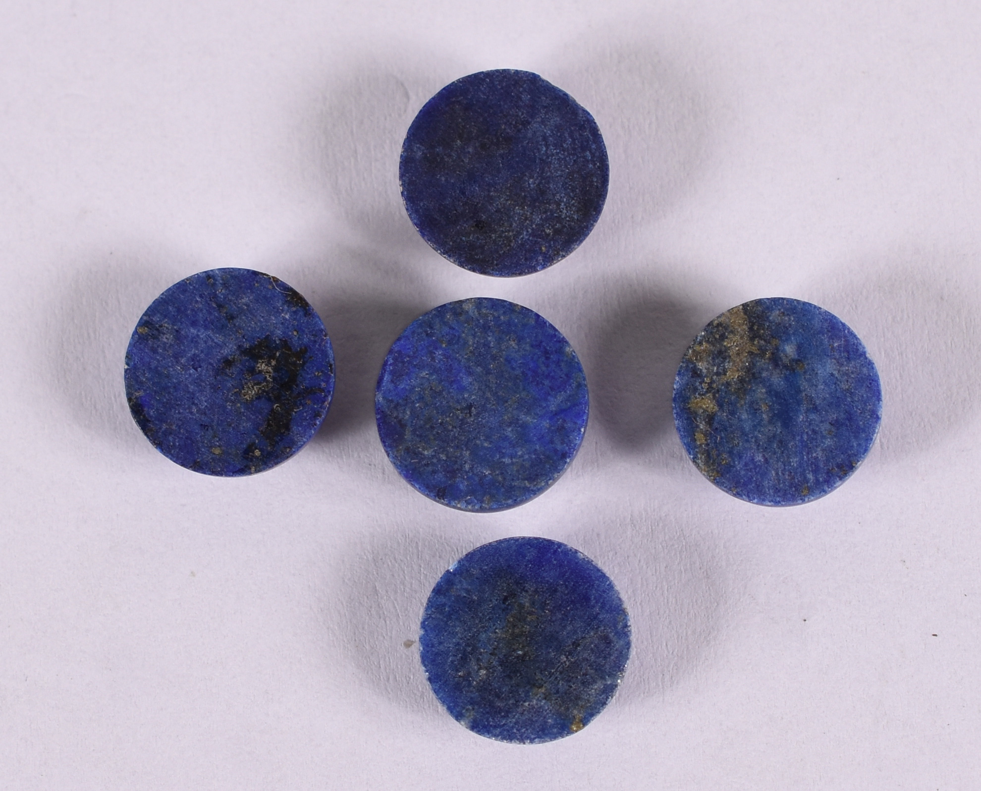Cinco pedras Lápis lázuli , 16 ct . ( Por questão de segurança a peça... - foto 2 de 2
