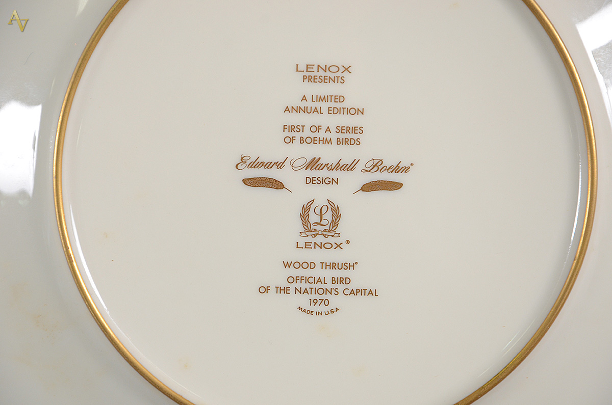 LENOX - Três pratos de porcelana americana da coleção "An annual... - foto 2 de 4