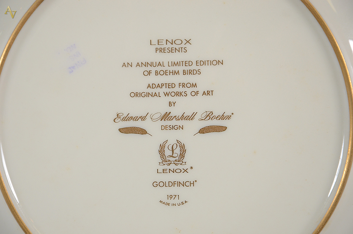 LENOX - Três pratos de porcelana americana da coleção "An annual... - foto 3 de 4