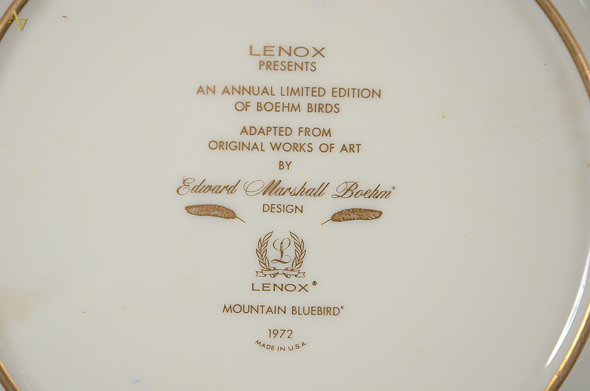 LENOX - Três pratos de porcelana americana da coleção "An annual... - foto 4 de 4