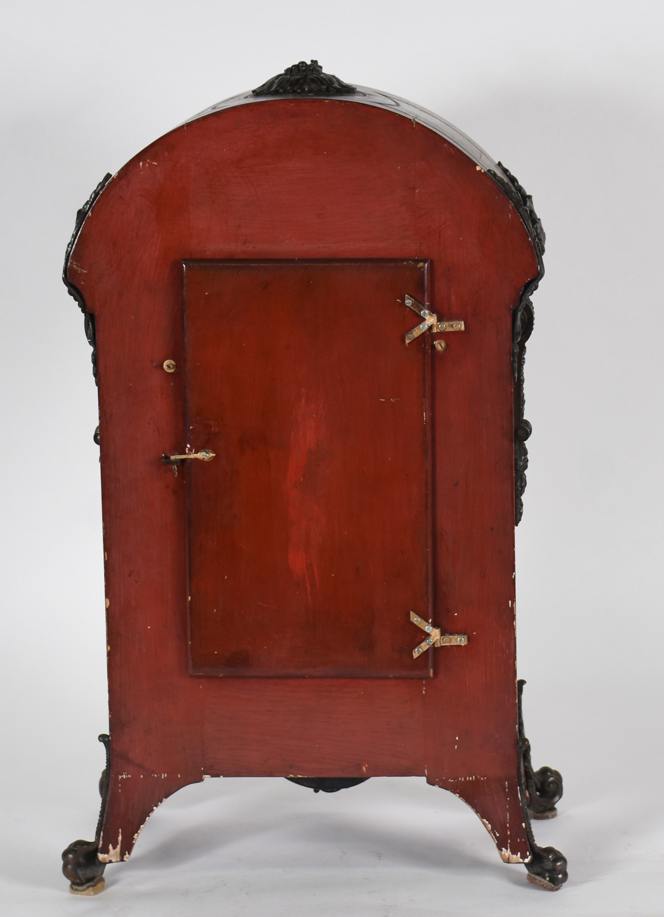 Antigo Relógio de mesa "MARTINOL" a Paris, caixa de madeira pintada... - foto 4 de 7