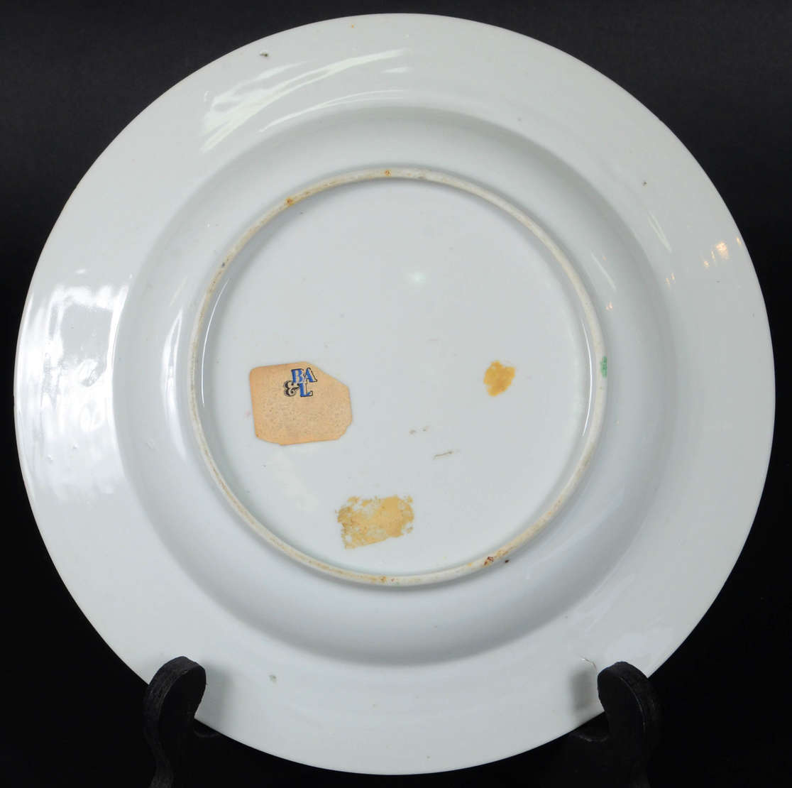 Cia das Índias -prato fundo - porcelana chinesa com esmaltes "... - foto 2 de 2