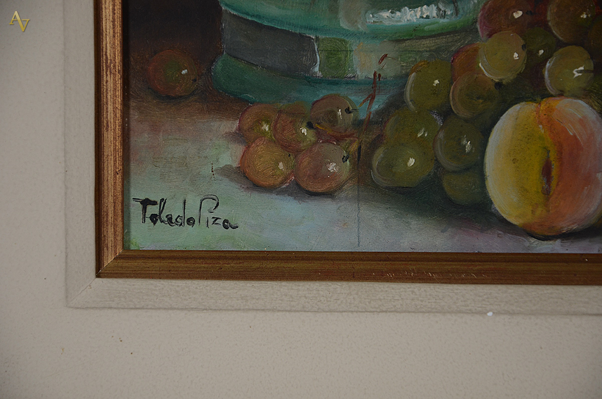 TOLEDO PIZA - Lampião e frutas- ose - 35 x 25 - foto 3 de 3