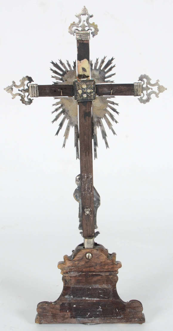 Arte Sacra – Crucifixo Indo português – Pequena imagem do Cristo em... - foto 2 de 3