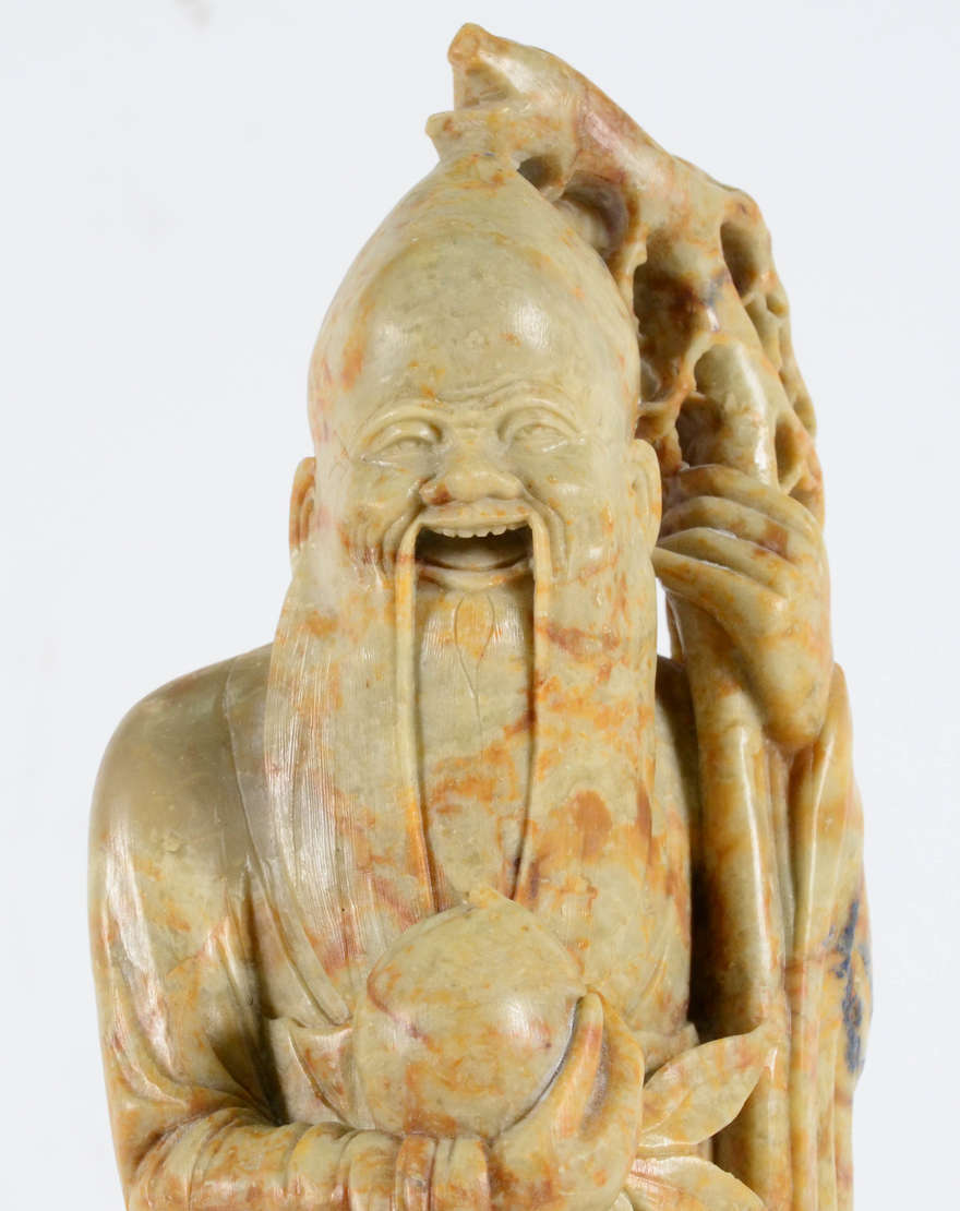 Shou Hsing ou Nanji Laoren (Deus da longevidade ou Velho do Polo Sul)... - foto 4 de 4