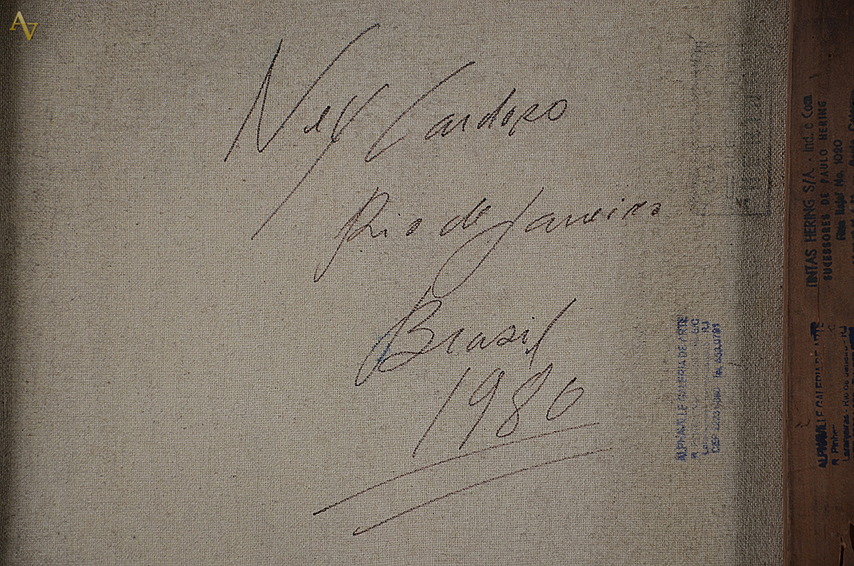 NEY CARDOSO - Duas mulheres - ost - 46 x 38 - Datado 1980 ( sem... - foto 4 de 4