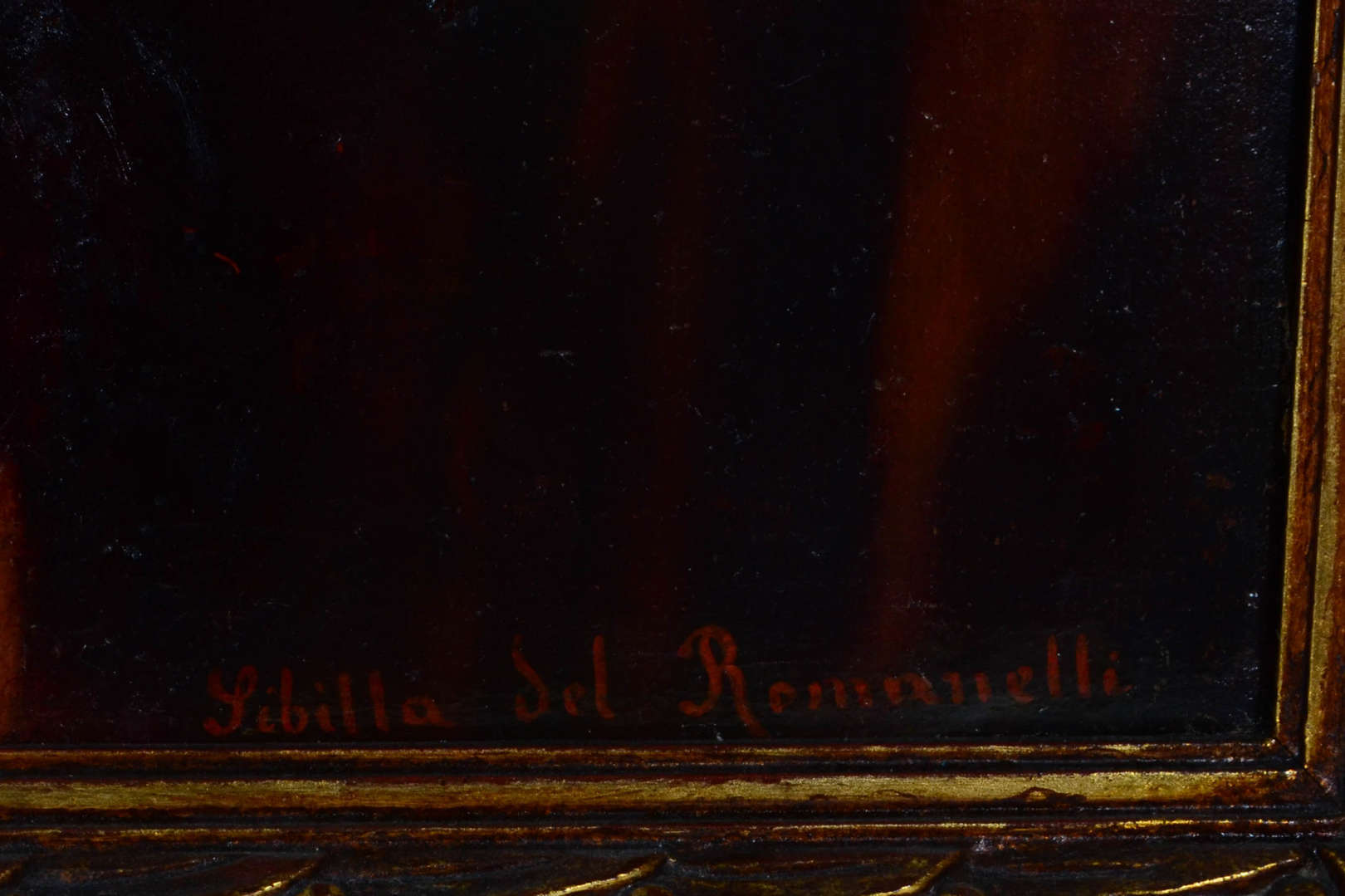 F. Ciappa – Sibila (d’apprè Romanelli) – Pintura representando... - foto 3 de 4