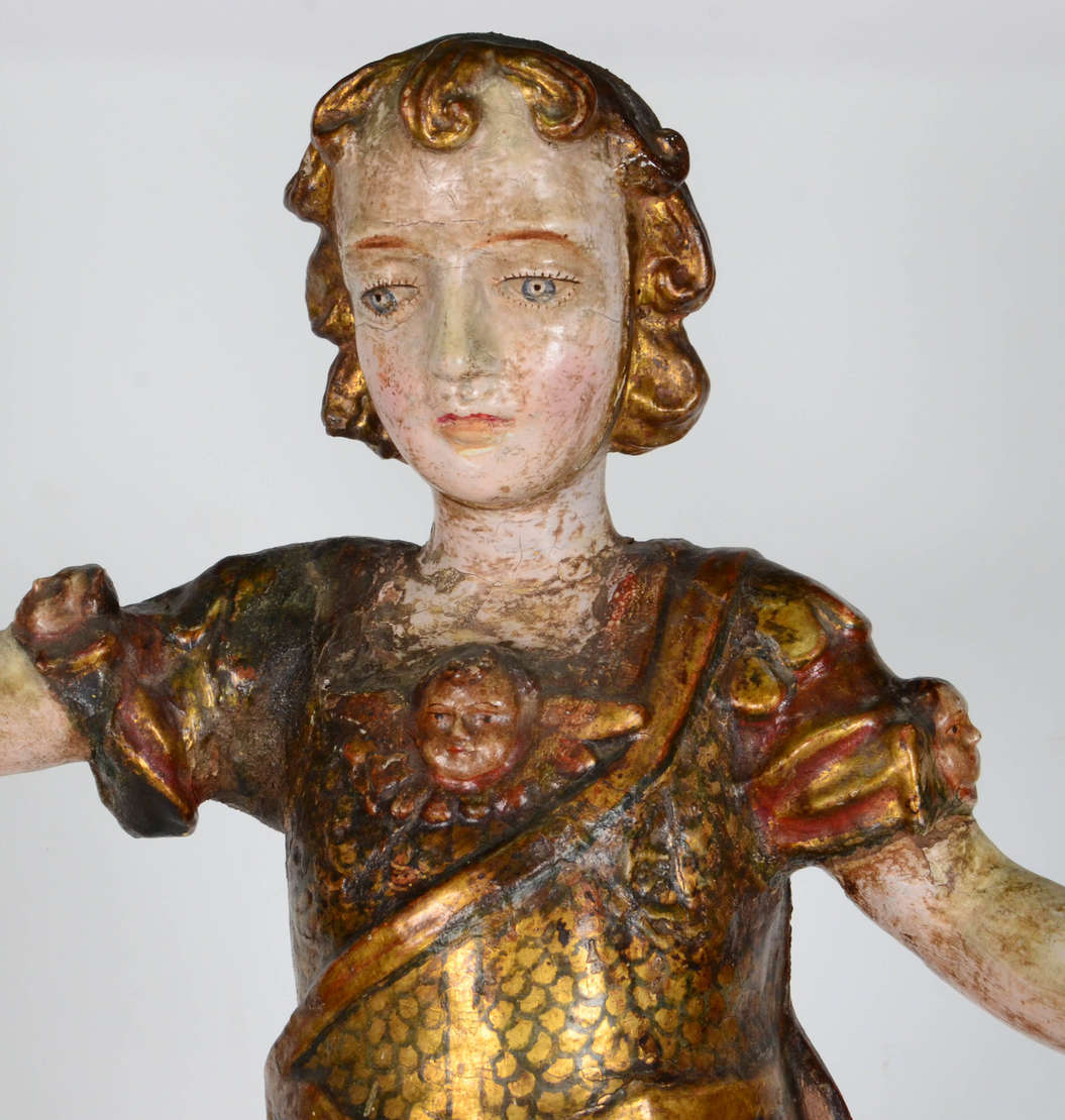 Arte Sacra – Santo Expedito, o santo das causas urgentes – Madeira... - foto 3 de 5