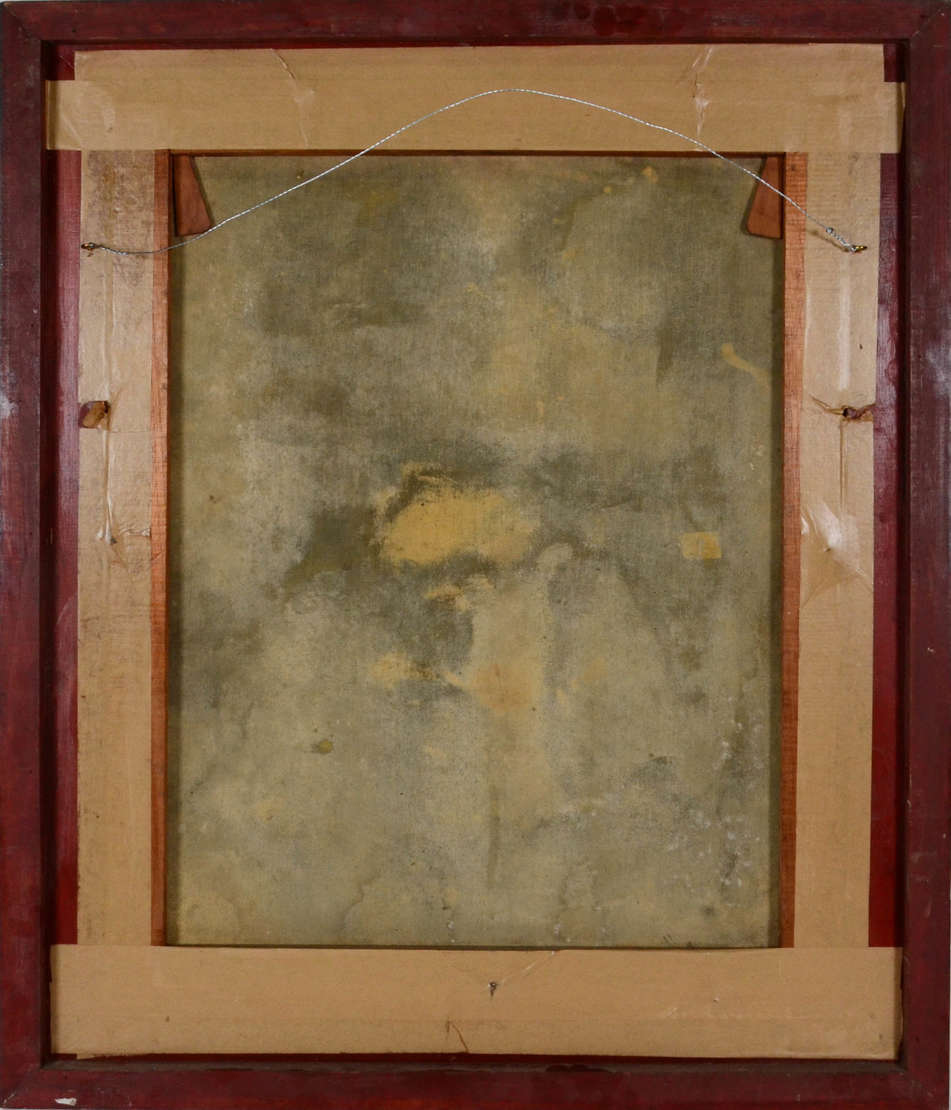 Escola Italiana – Quadro original de época – Representa ruínas da... - foto 2 de 2