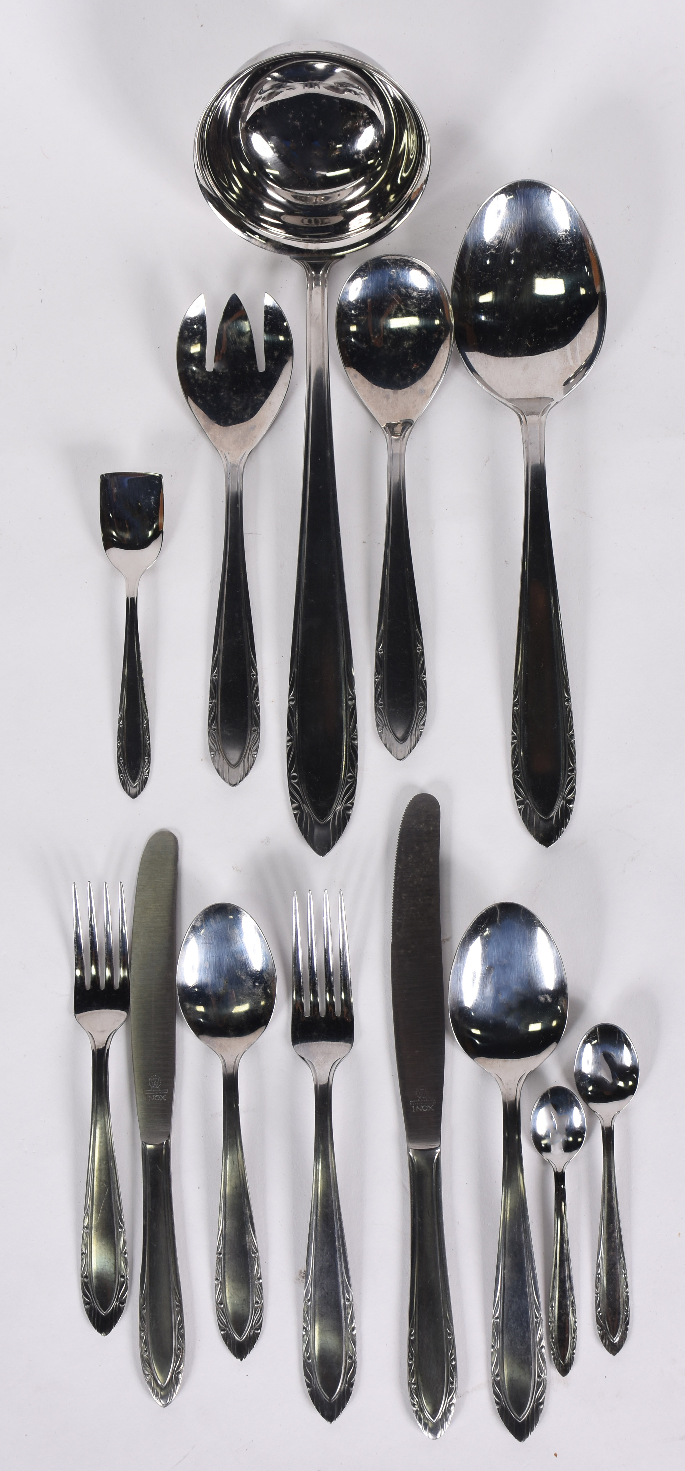Faqueiro inox , composto de : 12 facas, 12 garfos , 12 colheres... - foto 2 de 6