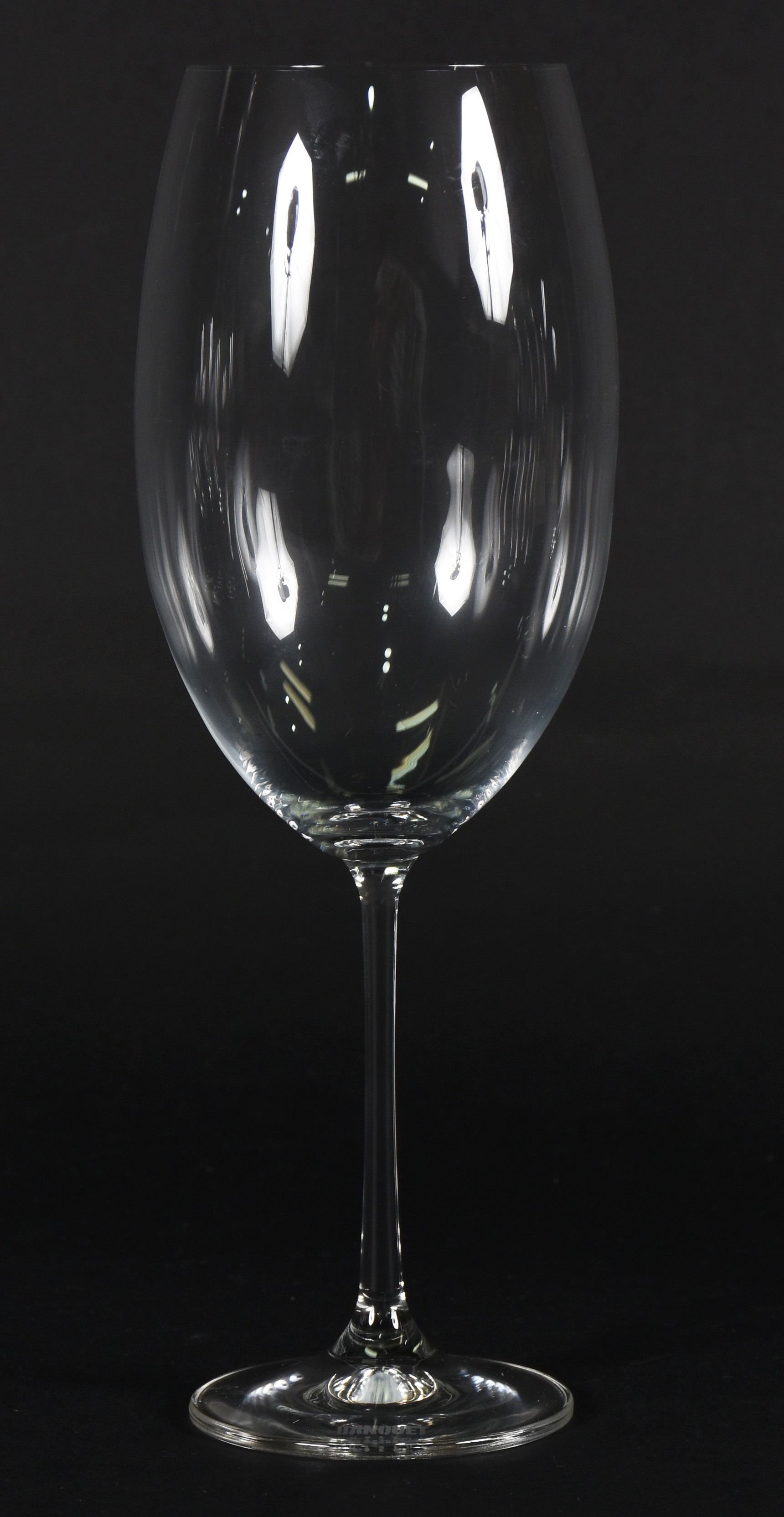 Seis taças de cristal da Bohemia para vinho tinto - 800 ml - foto 3 de 4