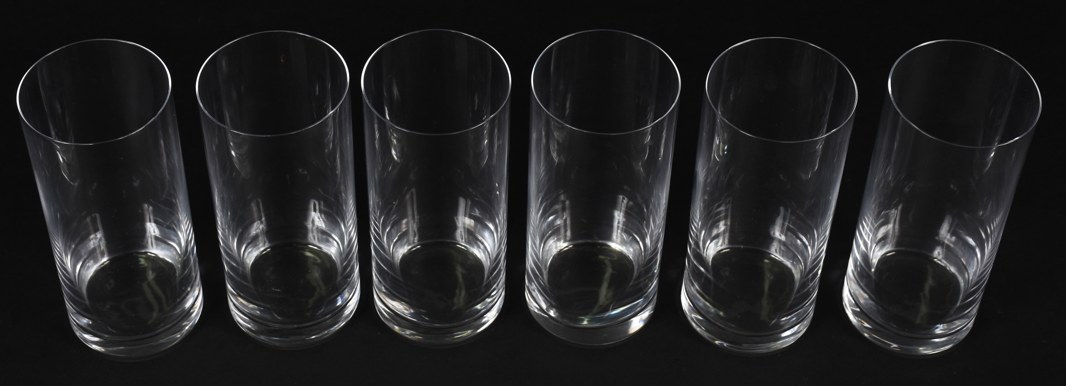 Seis copos de cristal da bohemia para long drink 350 ml - foto 2 de 3