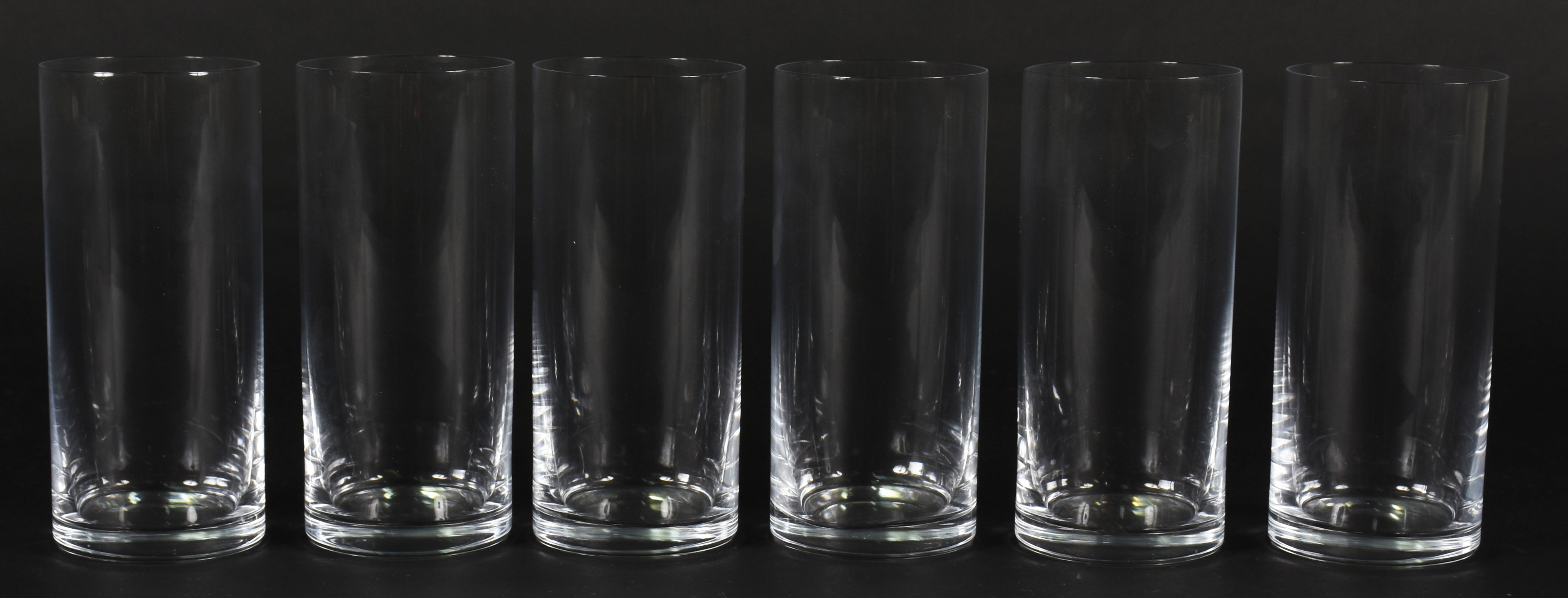 Seis copos de cristal da bohemia para long drink 350 ml - foto 1 de 3