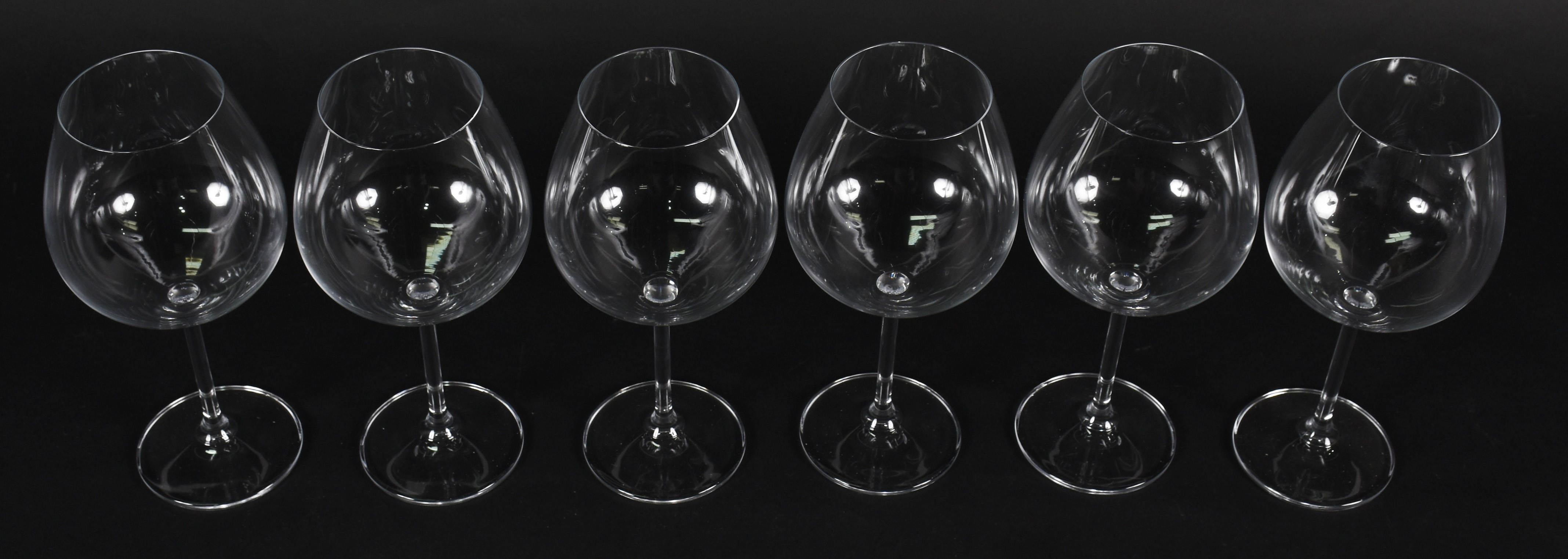 Seis taças de cristal da bohemia para vinho 650 ml - foto 2 de 3