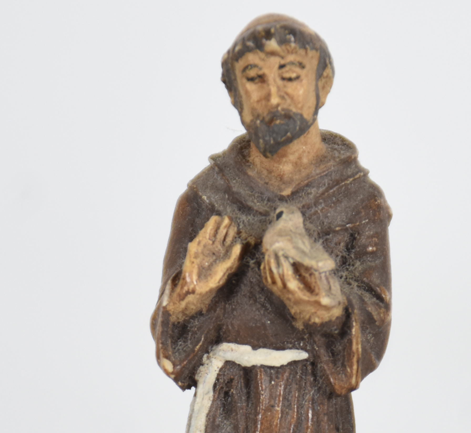 Seis peças sacras, para oratório, sendo : Crucifixo com figura de... - foto 3 de 8