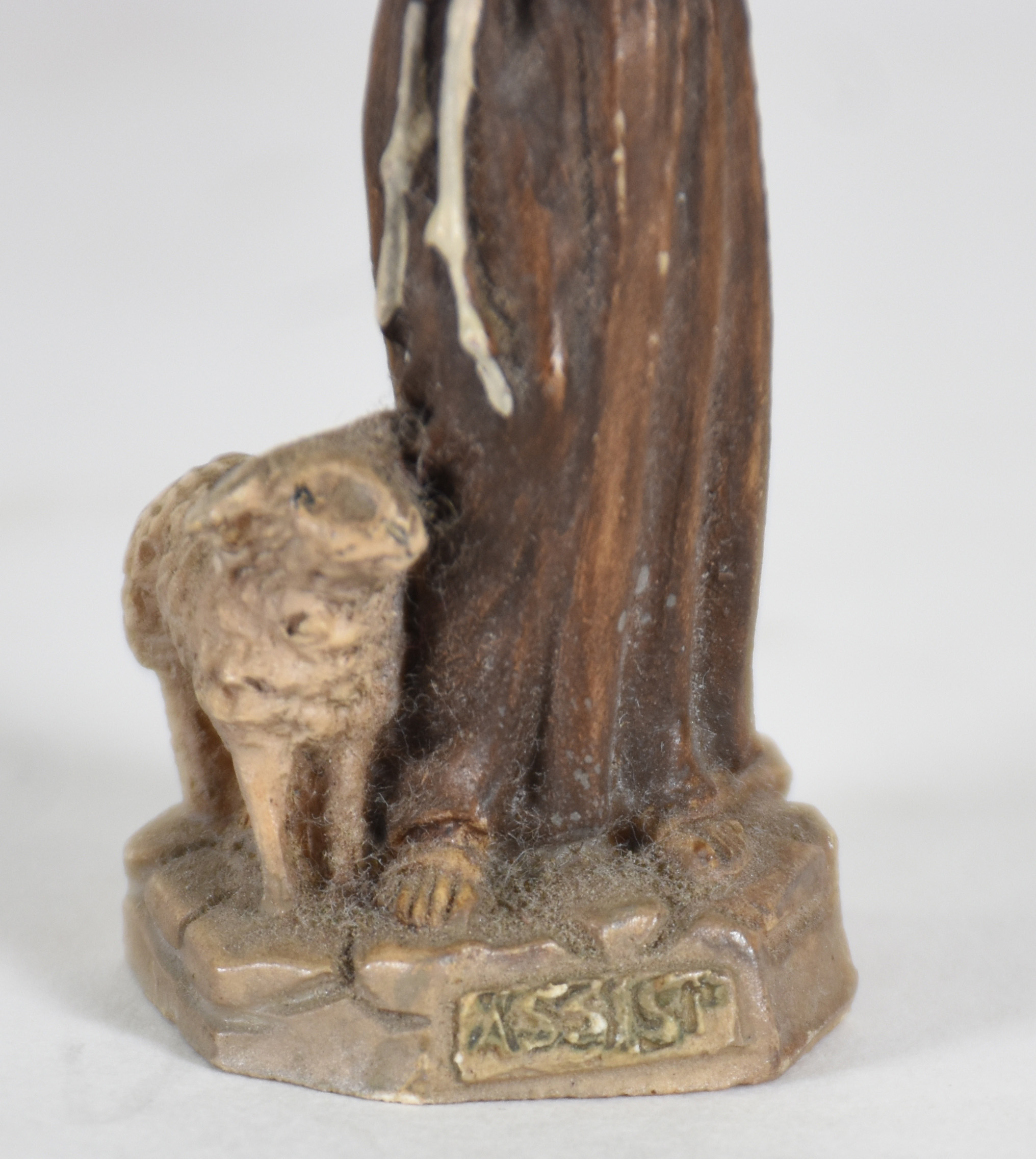 Seis peças sacras, para oratório, sendo : Crucifixo com figura de... - foto 6 de 8