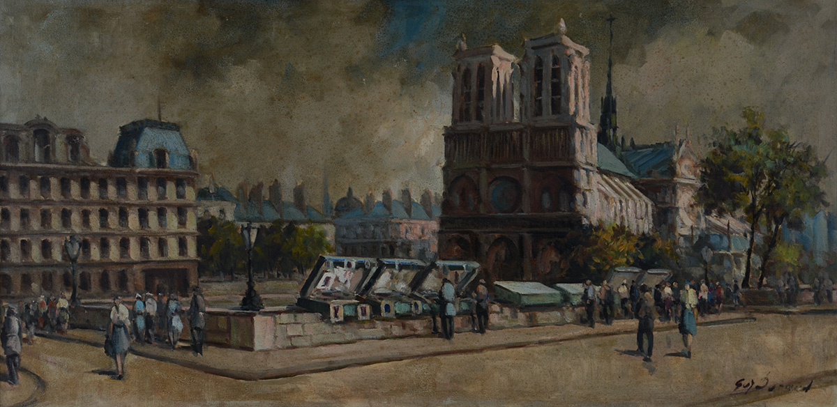 ASSINATURA NÃO IDENTIFICADA - Igreja de Notre Dame Paris - ost - 118... - foto 2 de 3