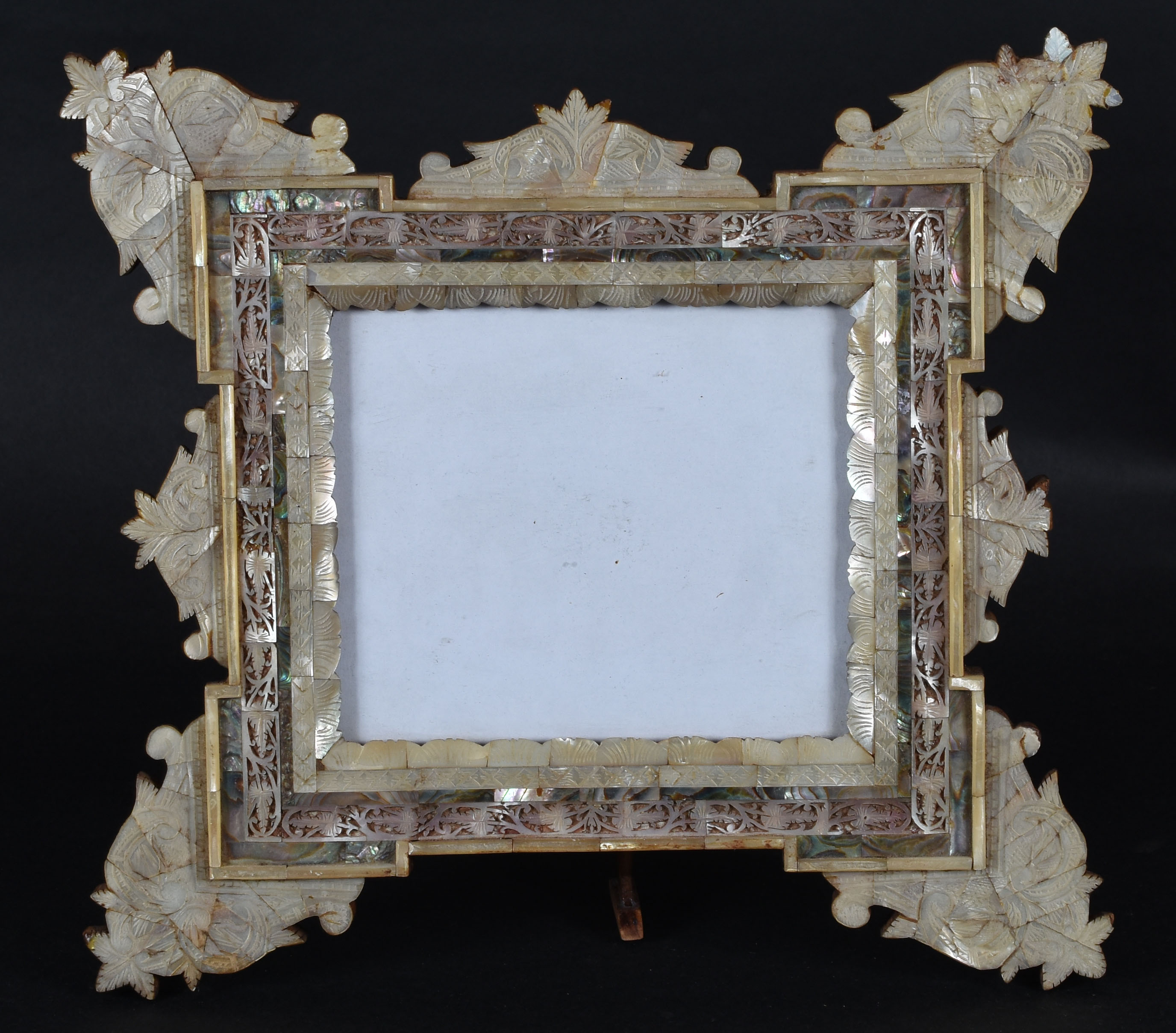 Porta retrato de Jerusalém – Madeira marchetada – Decoração típica da... - foto 1 de 3