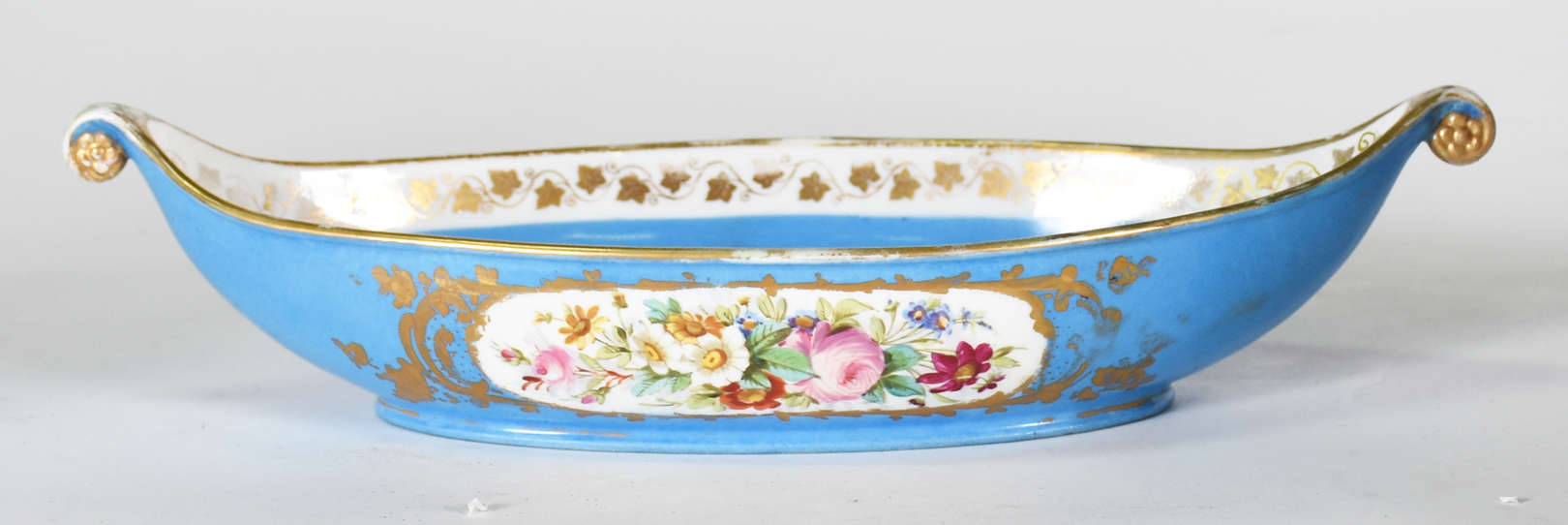 Azeitoneira monogramada – Serviço do rei Louis Philippe – Porcelana... - foto 2 de 3