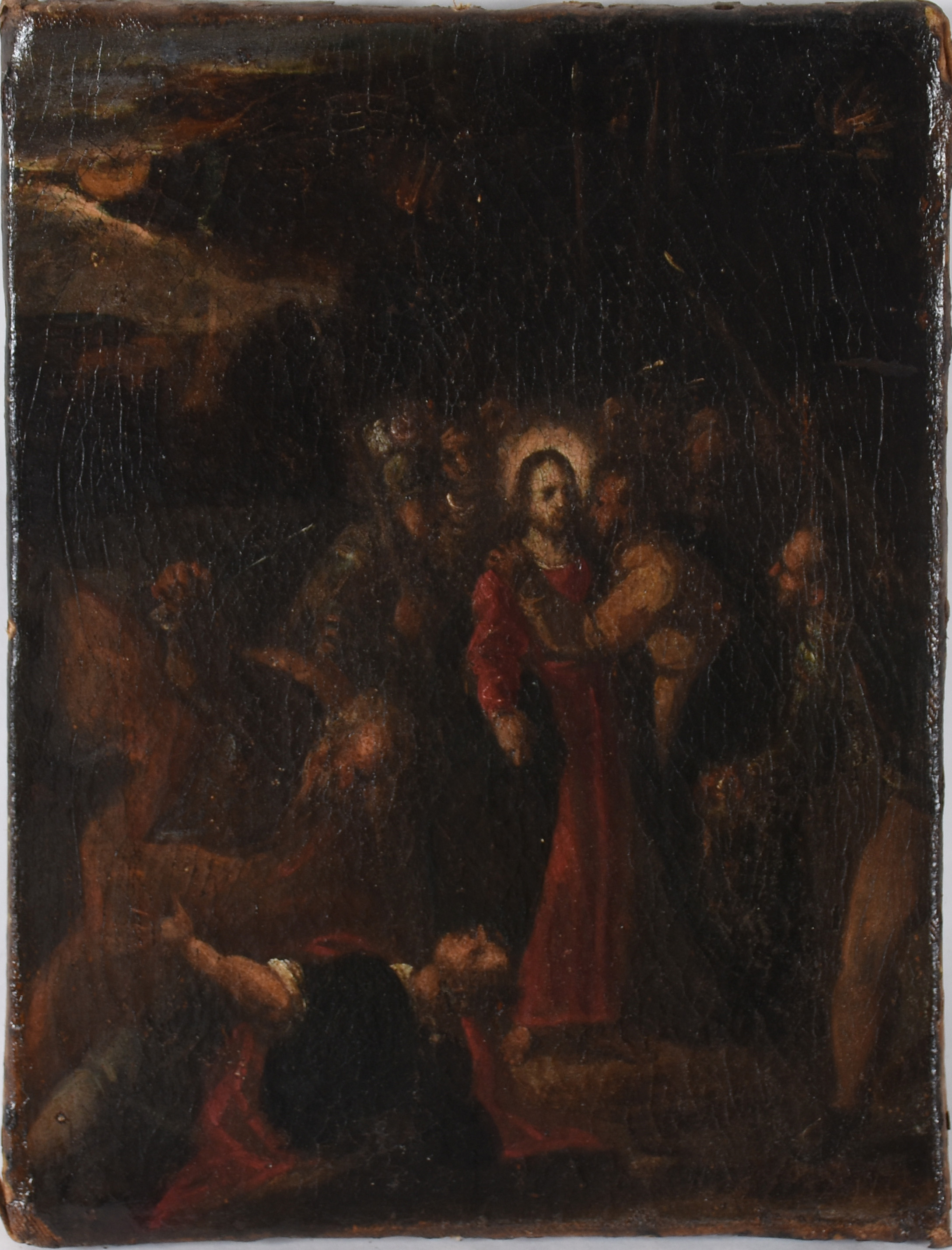 Escola Cusquenha (1538), O beijo de Judas - foto 1 de 2