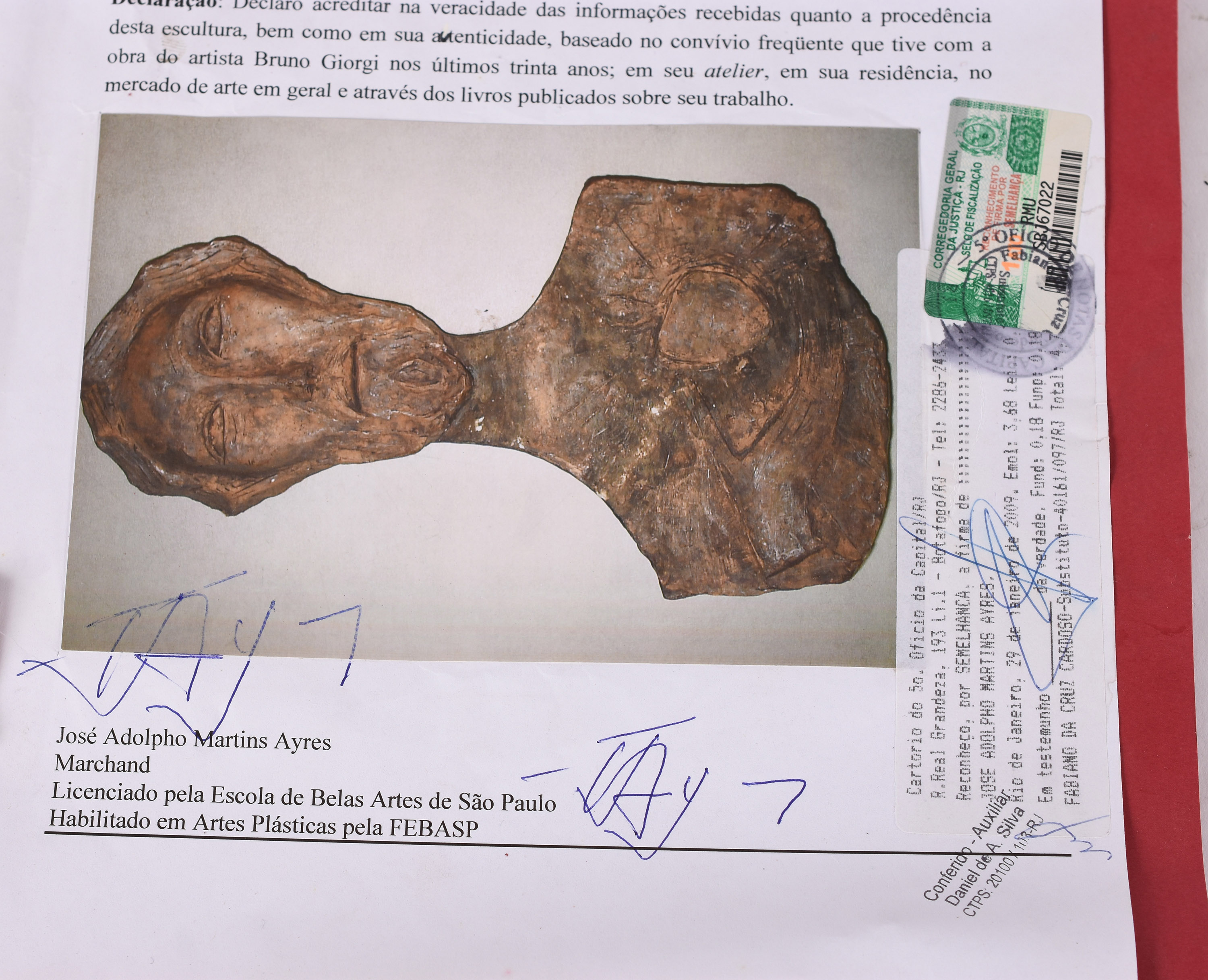 Bruno Giorgi (1905-1993), Busto de cristo - foto 4 de 4