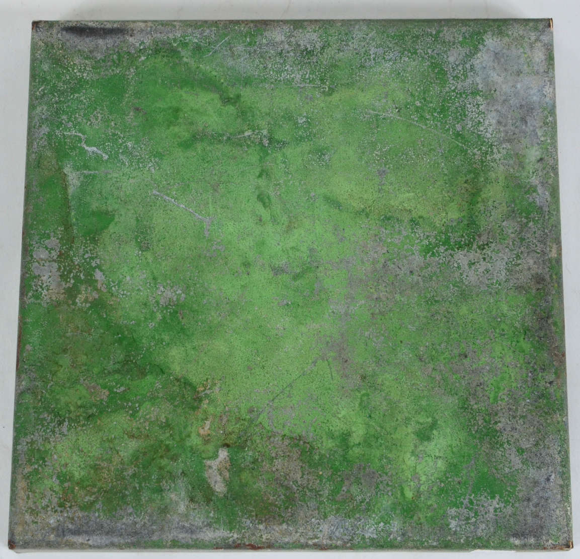 Cerâmica persa – Placa quadrada – Decoração com motivo vegetal... - foto 2 de 2