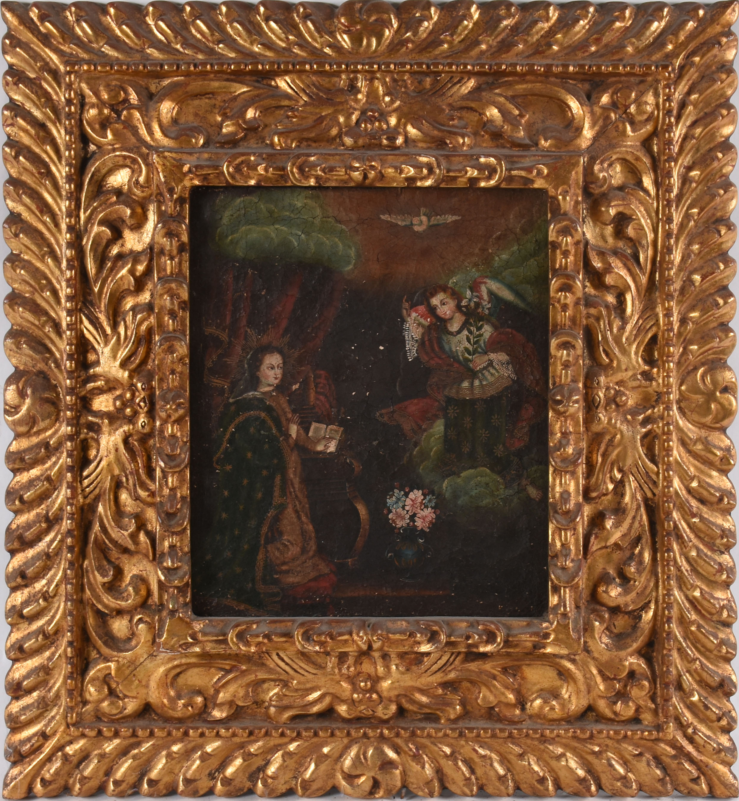 Escola Cusquenha (1538), Anunciação da virgem - foto 1 de 2
