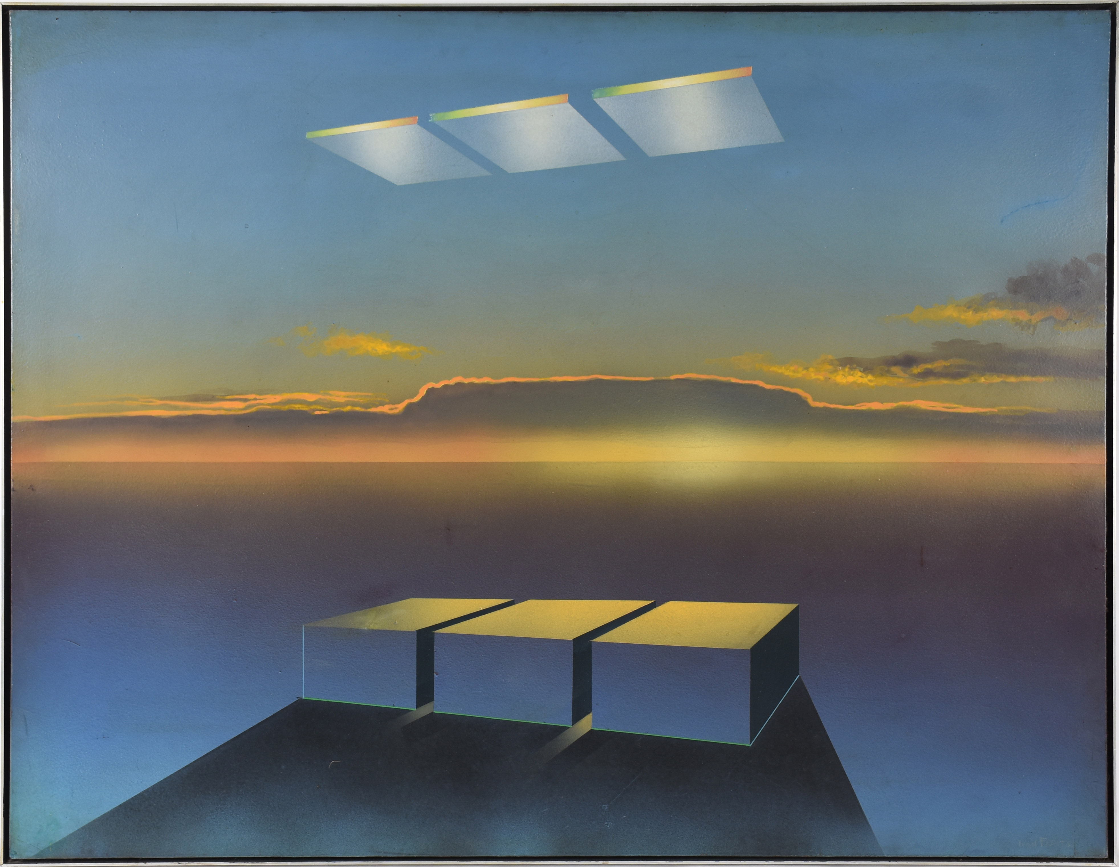 Ivan Freitas (1932-2006), Paisagem Surreal - foto 1 de 3
