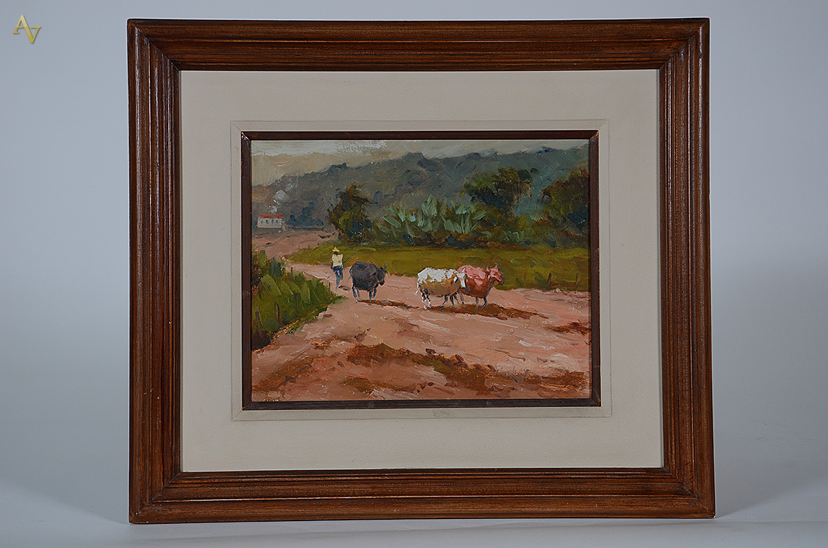 PAULO MARINHO - Paisagem rural - ost - 35 x 27 - foto 1 de 4