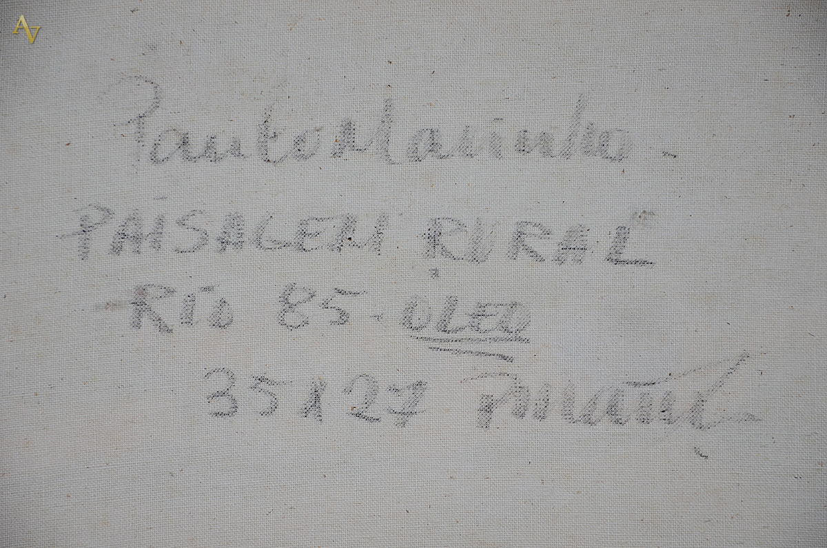 PAULO MARINHO - Paisagem rural - ost - 35 x 27 - foto 4 de 4