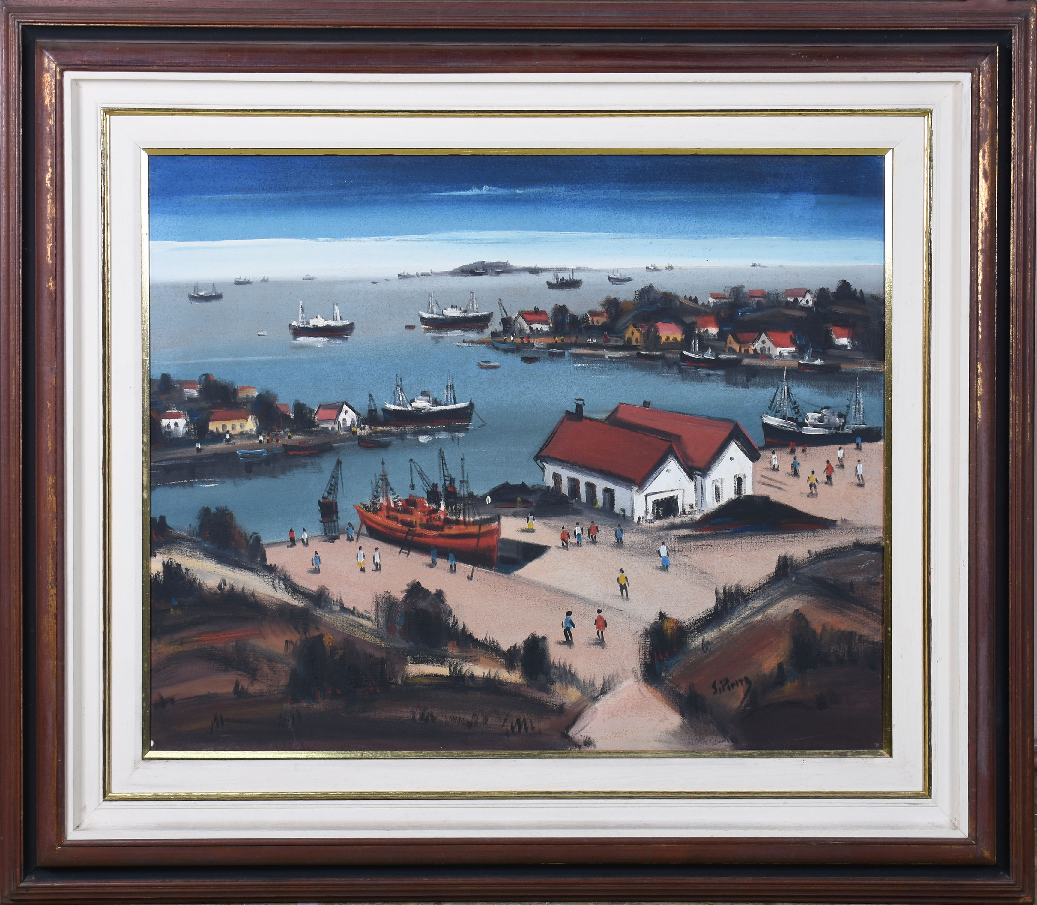 Sylvio Pinto (1918-1997), Beira do cais - foto 1 de 3