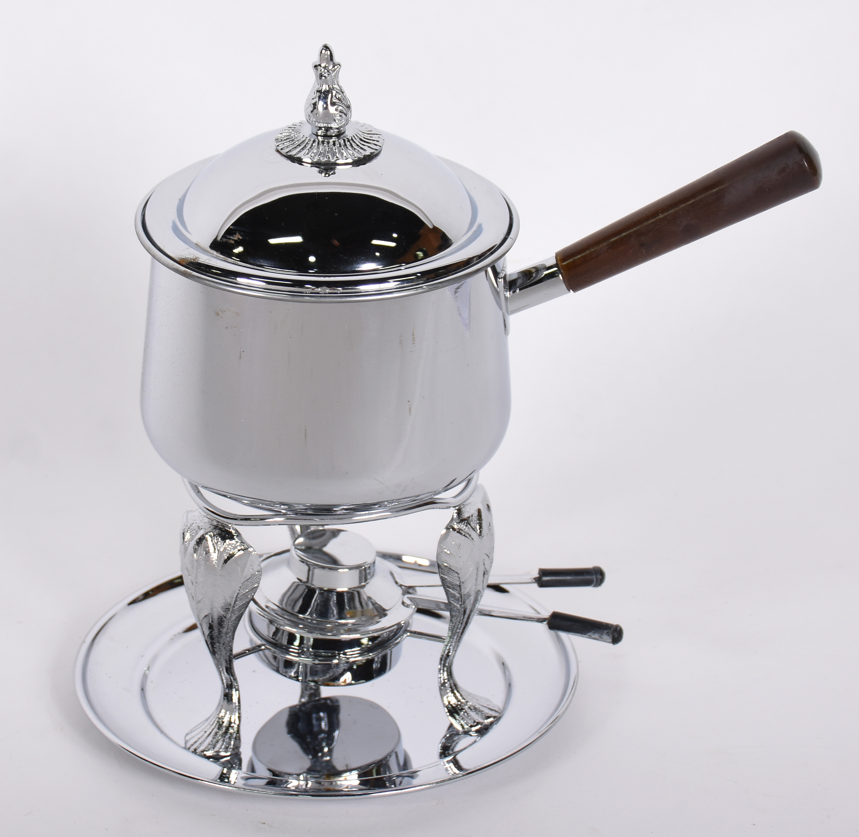 Panela para fondue com rechaud . - foto 1 de 3