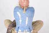 Estatueta Alemã de porcelana " costureiro " . - Estatueta Alemã de porcelana " costureiro " .