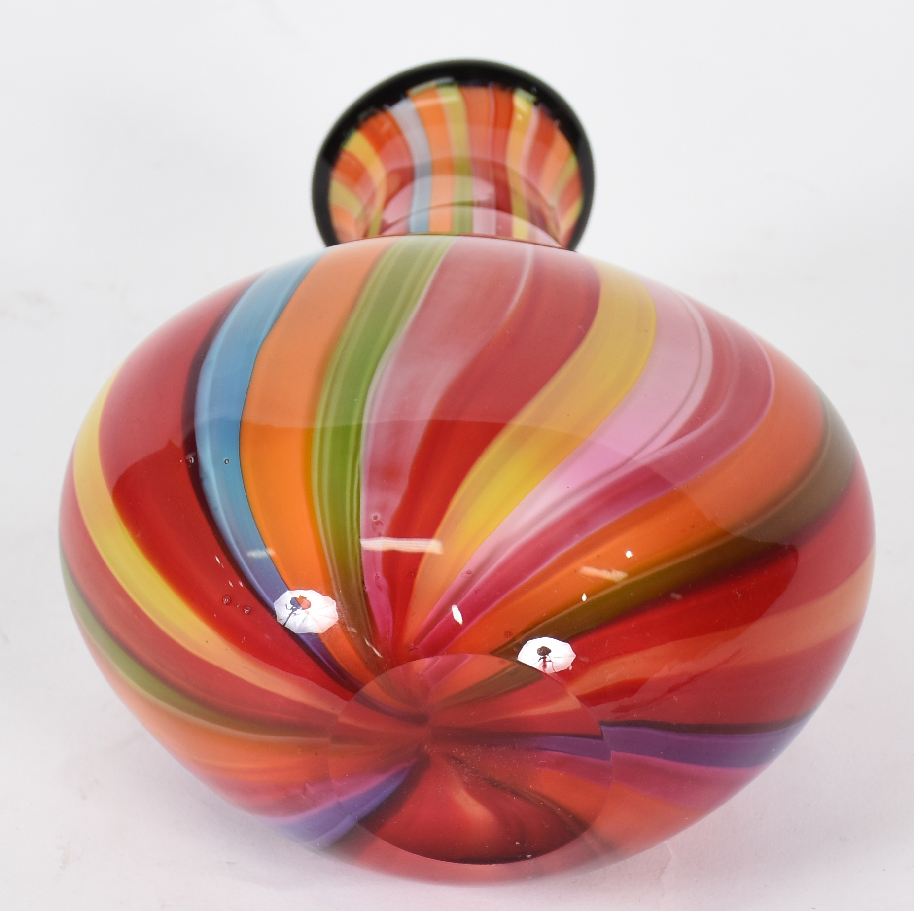 Vaso de Murano com listras - foto 1 de 3